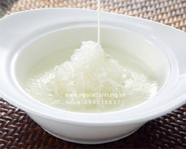 Yến tươi làm sạch