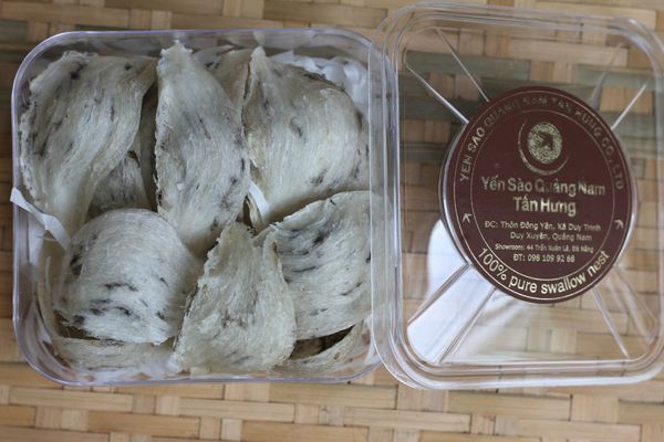 Tổ yến thô cao cấp - 100 gr - Yến Sào Quảng Nam Tấn Hưng