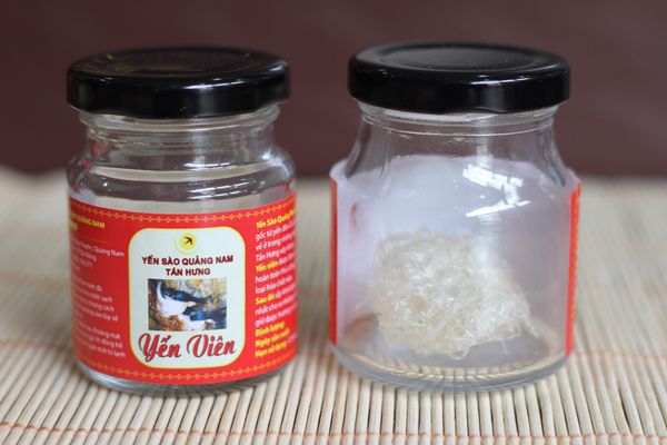 Lọ yến tinh chế tự chưng